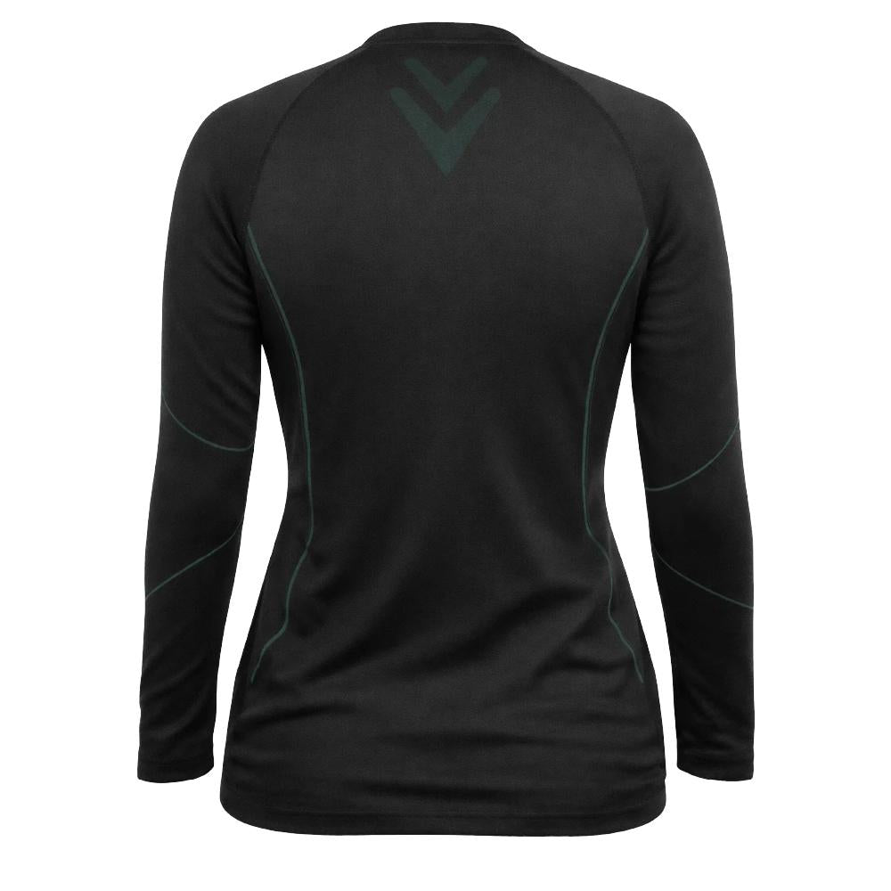 Primera Capa ELA TOP negra mujer Polera