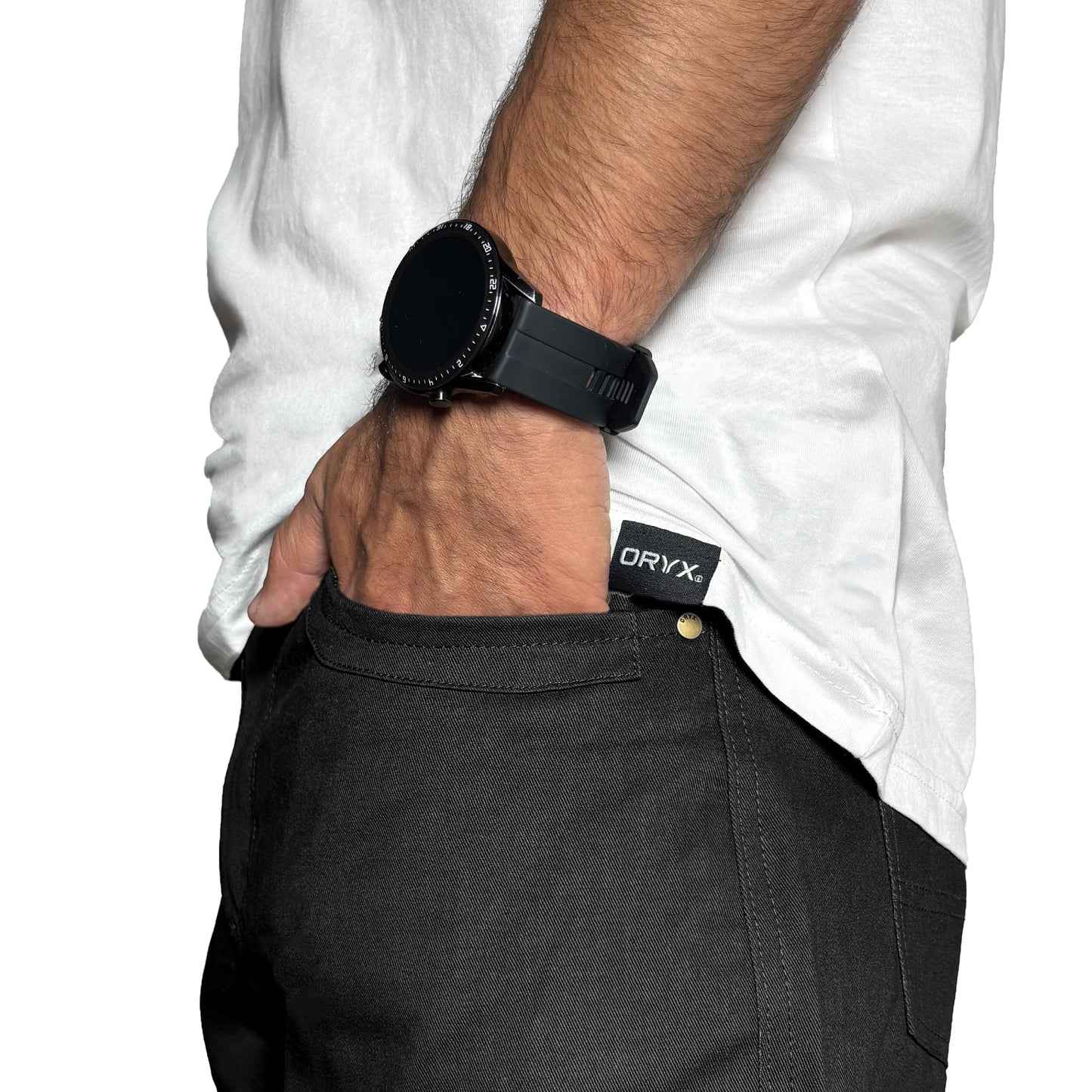 Pantalón ORYX YOSEMITE Taper Negro Hombre