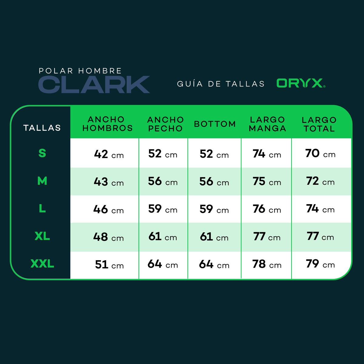 Polar ORYX CLARK Gris Hombre