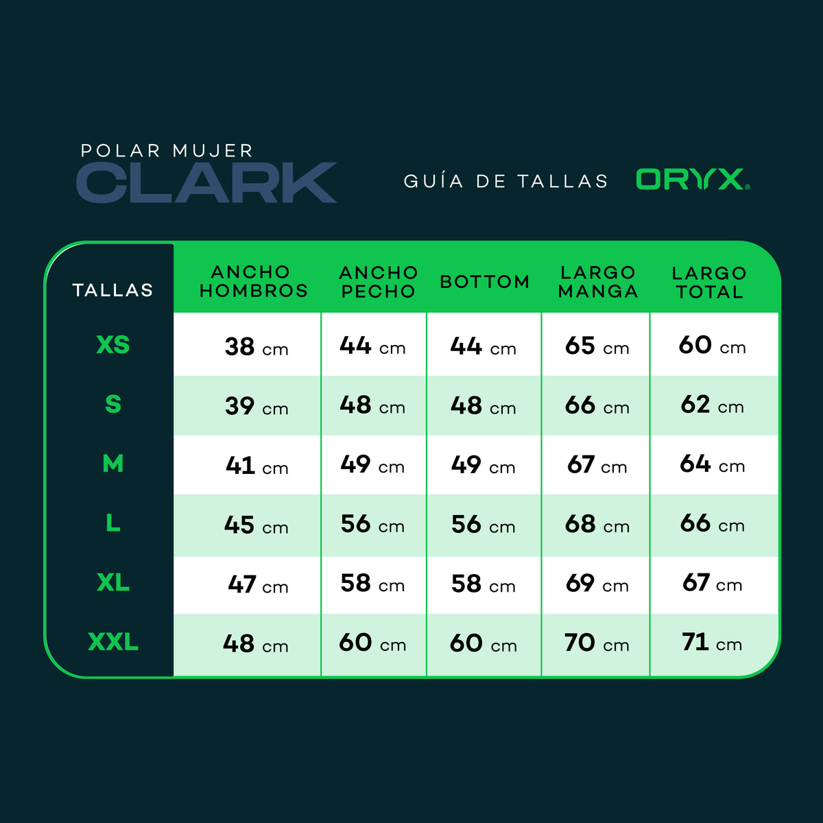 Polar ORYX CLARK Azul Mujer