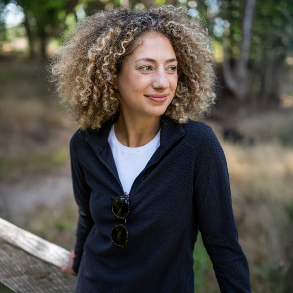 Micropolar ORYX FENIX Negro Mujer