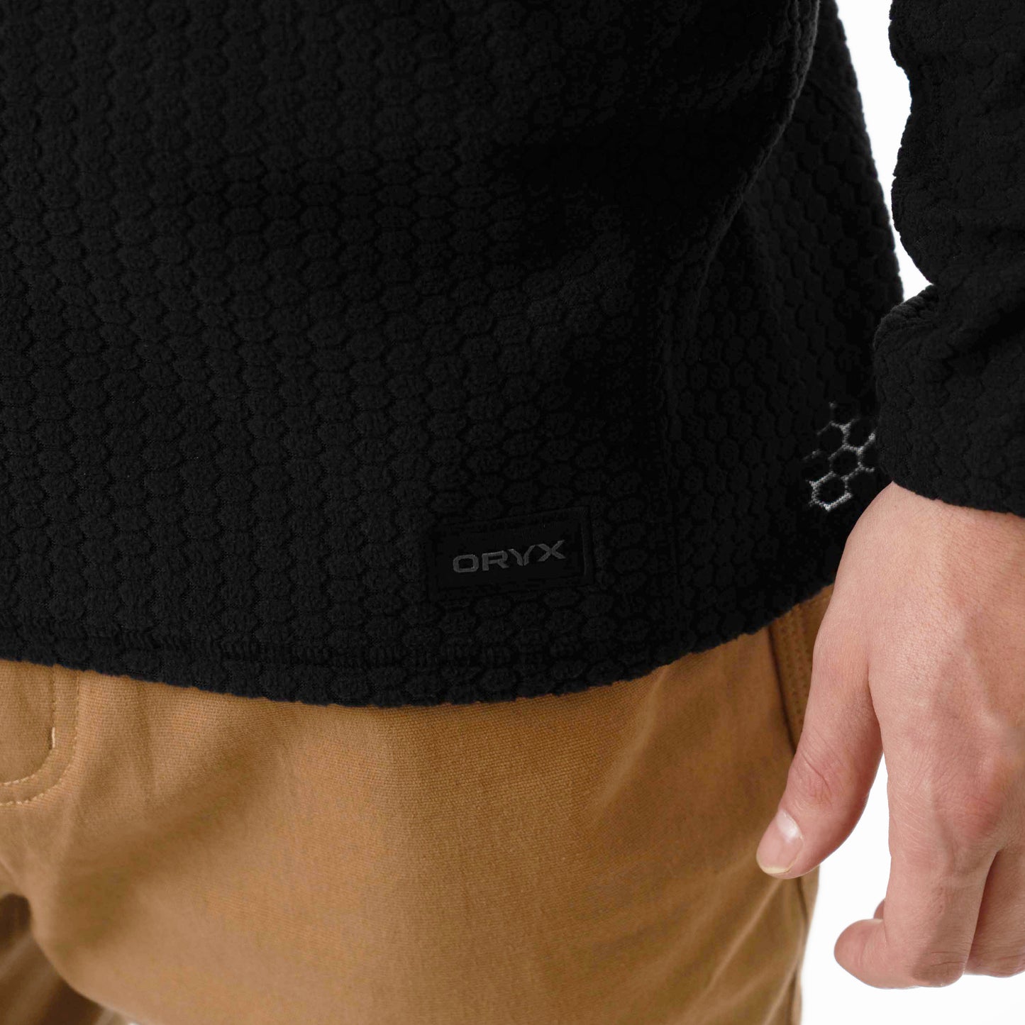 Micropolar ORYX FENIX Negro Hombre