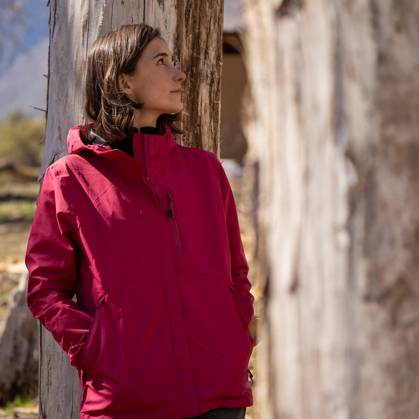 Impermeable ORYX JASPER Burdeo Mujer