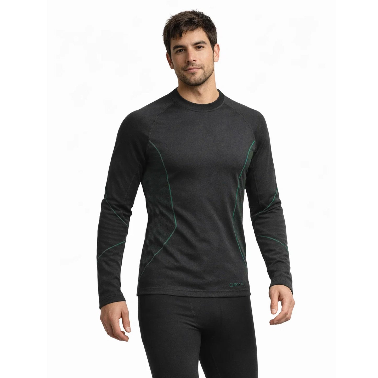 Primera Capa ELA TOP negra hombre Polera