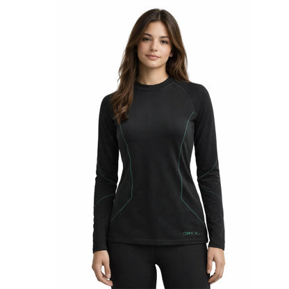 Primera Capa ELA TOP negra mujer Polera