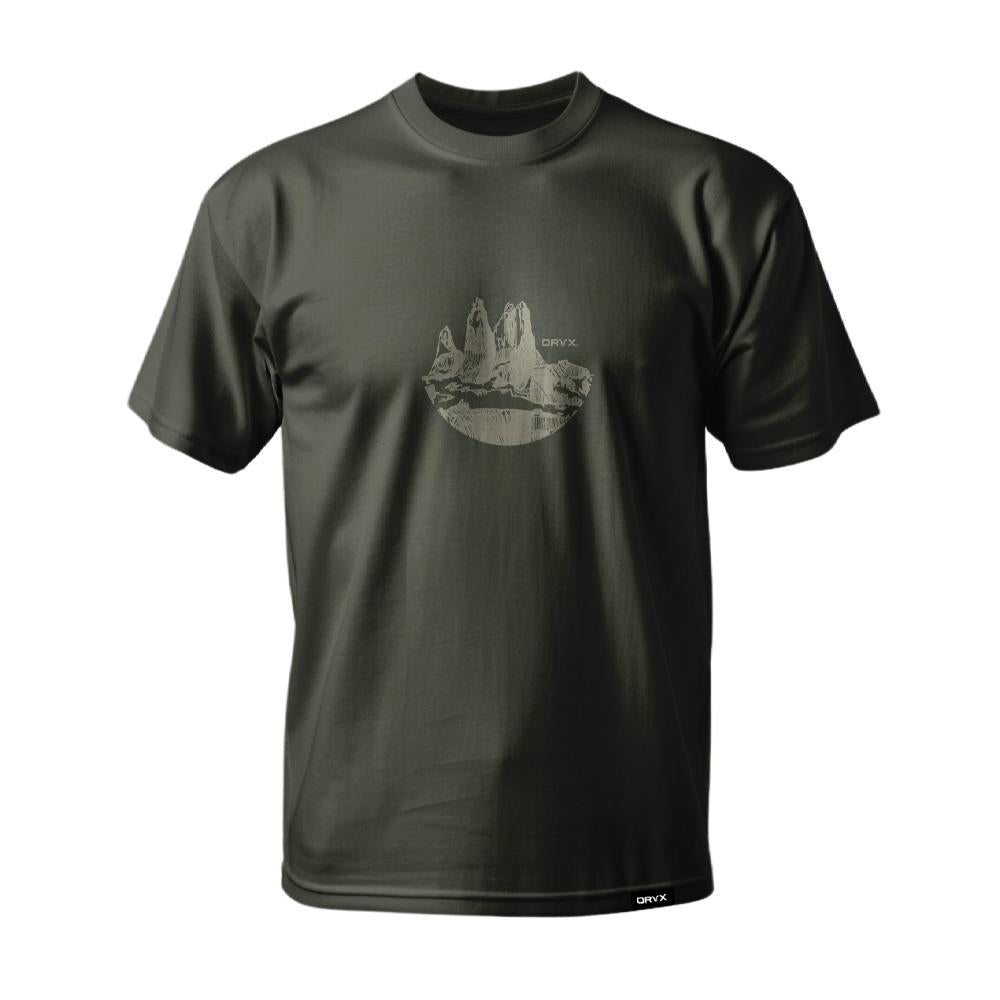 Polera Verde ORYX TORRES Hombre